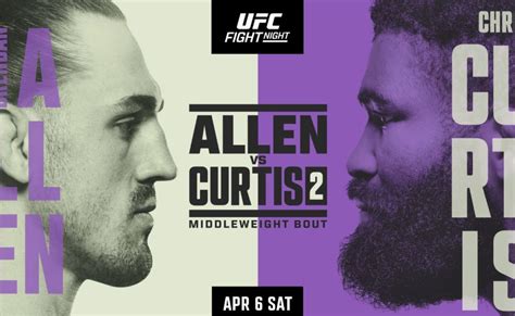 allen vs curtis 1 results ufc